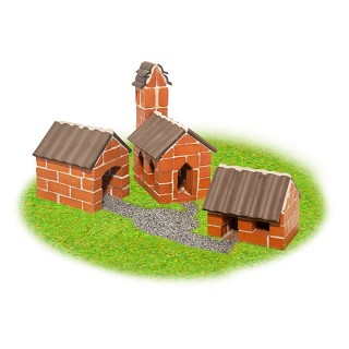 Teifoc® Building Set Village – 155 Pieces